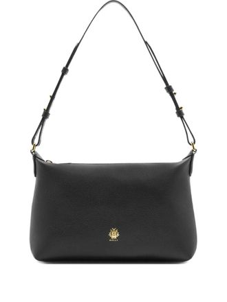 Bally Borsa a spalla Hera in pelle con zip - Nero