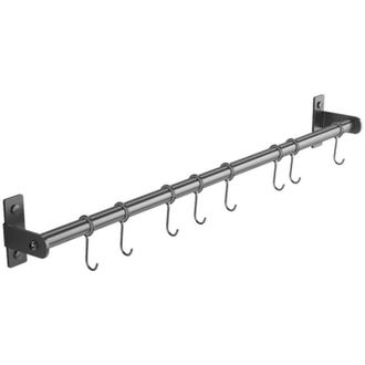OEM Estante De Cocina, Riel Autoadhesivo Para Cocina Con 8 Ganchos M&oacute;viles