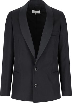 Maison Margiela Single-breasted blazer in virgin wool