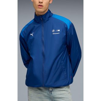 Puma BMW M Motorsport Track Jacket in Pro Blue at Nordstrom, Size Xx-Large