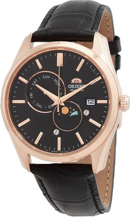 Orient Sun and Moon Black Dial Mens Watch RA-AK0309B10B