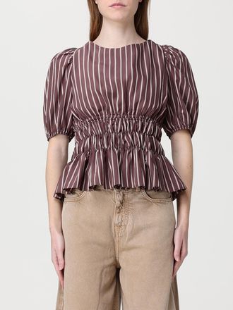 Pinko Striped Viscose Blouse