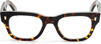 Cutler and Gross Occhiali rettangolari - Marrone