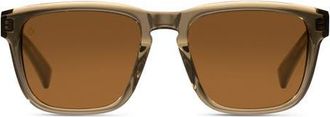 Raen Optics Lumis 54mm Polarized Square Sunglasses in Cambria/Vibrant Brown Pola at Nordstrom