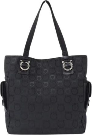 Ferragamo Pre-owned Tote Bag - Dames - Vintage Shopper - Zwart - ONE Size - Vintage