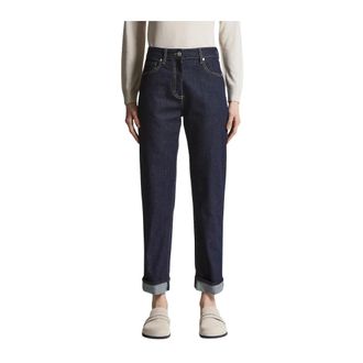 PESERICO Slim-fit Jeans - female - Peserico - Slim Fit Jeans - Blue - 2XL - Jeans