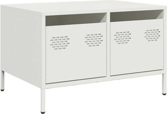 vidaXL Vidaxl - tv Cabinet White 68x50x43.5 cm Cold-rolled Steel