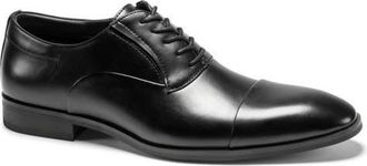 Kenneth Cole Reaction Heath Cap Toe Oxford in Black at Nordstrom, Size 10.5