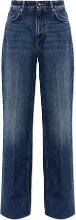 Dolce & Gabbana Straight-leg jeans - Dames - Jeans - Blauw - Maat: S Katoen