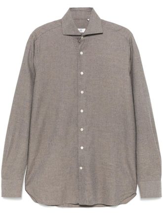 100Hands flannel shirt - Brown