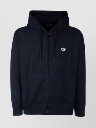 Emporio Armani cashmere cotton hoodie