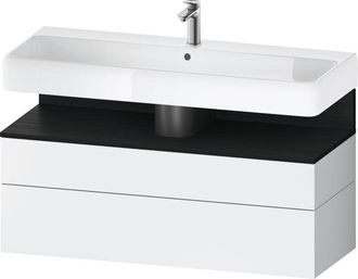 Duravit Qatego Mueble Bajo Lavabo, 1 Extra&iacute;ble Y 1 Caj&oacute;n, - Duravit