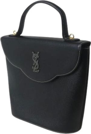 Saint Laurent Pre-owned Handbags, female, Black, Size: ONE SIZE Pre-owned Vintage Handbag