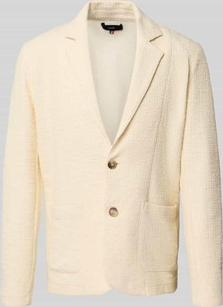 Cinque Cinque Regular Fit Sakko mit aufgesetzten Taschen Modell Morret in Offwhite, Größe XXL
