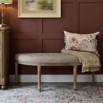 Voyage Maison Annette Bench in Light Oak