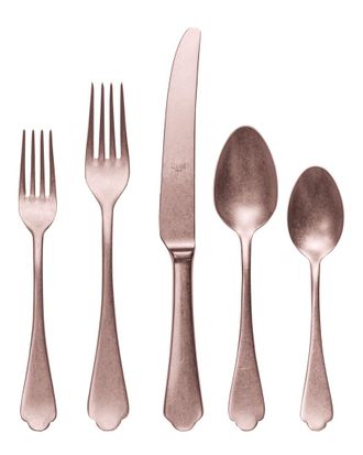 Mepra 5Pc Flatware Set With $30 Credit
