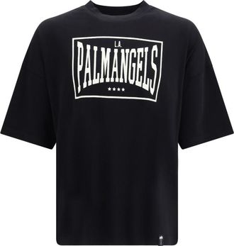 Palm Angels Black Crew Neck T-Shirt