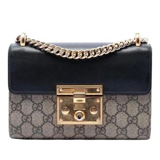Gucci Pre-owned S-lock Crossbody Bag - Dames - Pre-owned - Beige - Maat: ONE Size