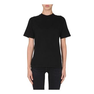 Off-white Camiseta Casual Arrow - Tops - Mujer - Negro - L