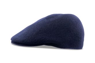 Kangol Seamless Wool 507 Felt Hat for Men and Women - Dark Blue