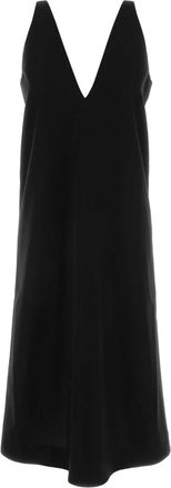 Co Black Cotton Dress