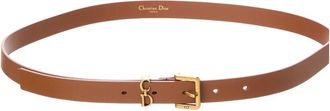 Dior Saddle Loop Leather Belt