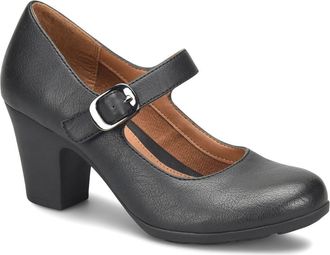 S&ouml;fft Netty Mary Jane Pump in Black at Nordstrom Rack, Size 7.5