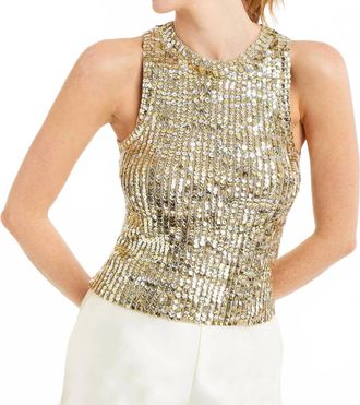 Mestiza New York Everly Knit Top In Sparkling Wine