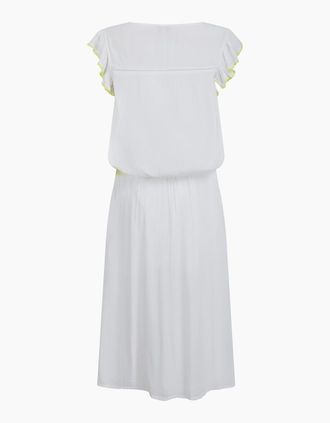 Nooki Design Womens Rumba Dress - Ecru - Cream - Size: 10/8