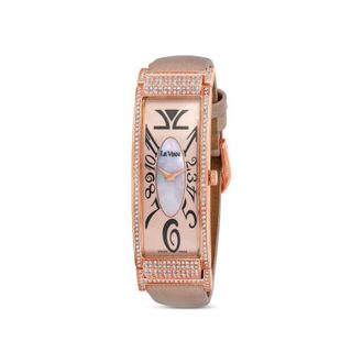 Le Vian Le Vian Time Quartz Diamond Pink Dial Ladies Watch LV9425DB