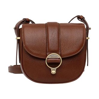 Barbour Bolso Cruzado Elm de Piel - Bags - Mujer - Marr&oacute;n - ONE SIZE