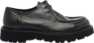 Pawelk's Stringate con punta tonda - Nero