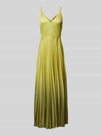 Max & Co. Midikleid mit Plisseefalten Modell Vivetta in Gruen, Gr&ouml;&szlig;e L