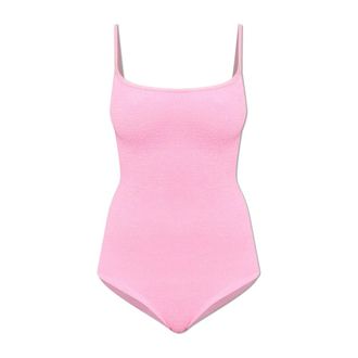Hunza G Dames, Badkleding, Roze, Maat: ONE Size Polyamide