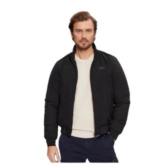 Aeronautica Gewatteerde Pufferjas - Heren - Zomerjassen - Zwart - XL - Jassen