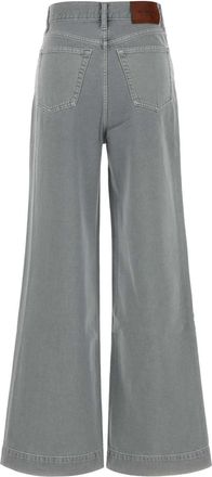 Calvin Klein Rib Cage Wide Leg Jeans - Gray