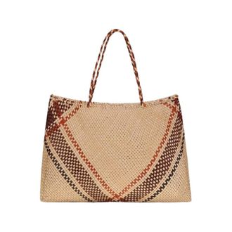 Dragon Diffusion Bolso Tote Trenzado - Bags - Mujer - Beige - ONE SIZE