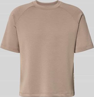 Marc O'Polo Regular Fit Pyjama-Oberteil mit Raglan&auml;rmeln in Taupe, Gr&ouml;&szlig;e XL