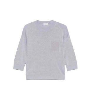 PESERICO Hoodies & sweatvesten, Dames, Blauw, L, Sweatshirt