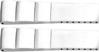 Breitling Breilting White Bentley Rubber Strap 24/22mm