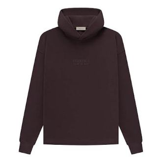 Fear of God SS23 Relaxed Hoodie Plum FOG-SS23-336