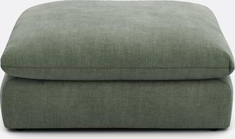 La Redoute Interieurs Poef voor modulaire bank, in gestructureerde stof, Malo