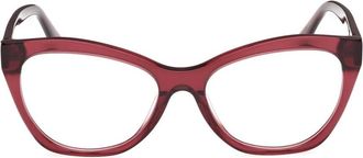 Guess Gu 50177 Zonnebril - unisex - Brillen - Rood - 54 MM - Accessoires