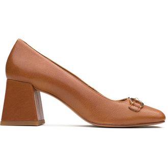 Geox Womens Coronilla Shoes - Brown Leather - Size UK 6