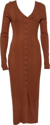 The Range Abito lungo a coste - Marrone