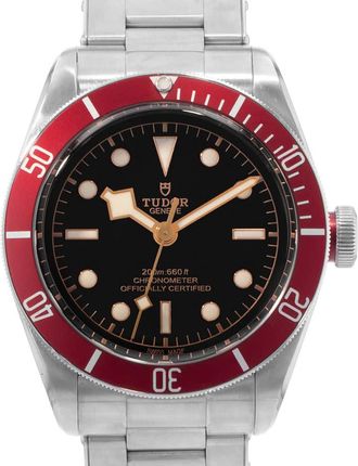 Tudor Pre-owned Tudor Black Bay Automatic Chronometer Black Dial Mens Watch 79230R