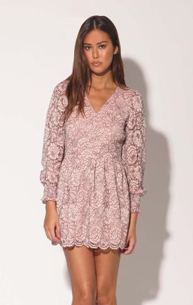 Walter Baker Adaline Dress, Windsor Lace Blush