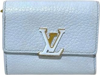 Louis Vuitton Pre-owned Wallets, female, Blue, Size: ONE SIZE Pre-owned M69061 Wallet (tri-fold)
