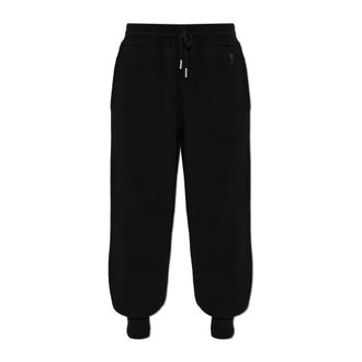 Ami Pantalones de ch&aacute;ndal con logo aplicado - Trousers - Mujer - Negro - 2XS