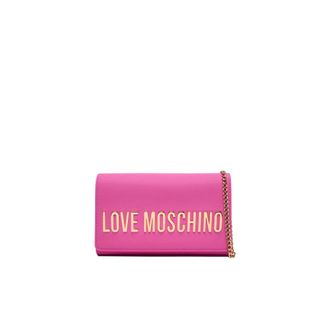 Love Moschino Chain-strap Crossbody Bag - female - Love Moschino - Cross Body Bags - Pink - ONE SIZE - Bags